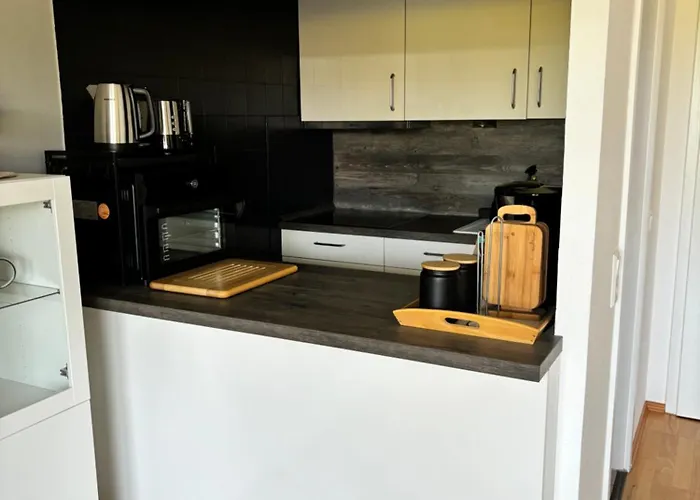 公寓 Quartier Strandblick Staberdorf - 2 Balkone Mit Meerblick