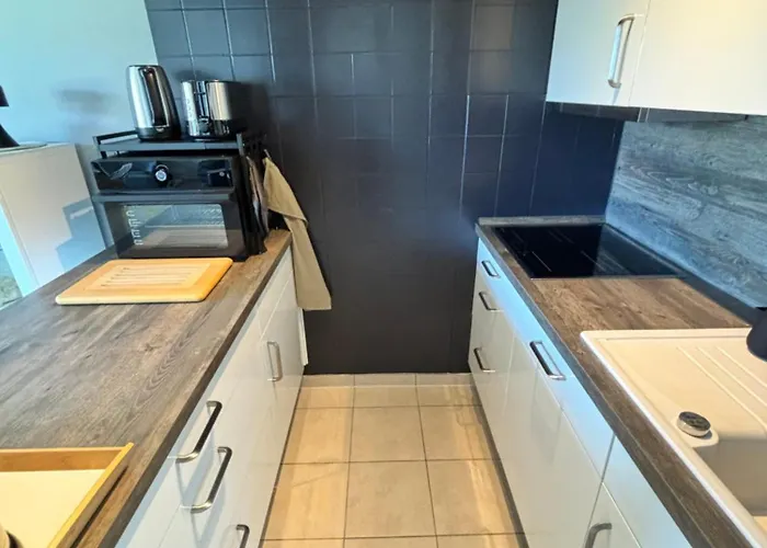 Quartier Strandblick Staberdorf - 2 Balkone Mit Meerblick 公寓 费马恩