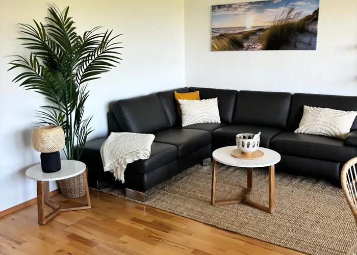 Quartier Strandblick Staberdorf - 2 Balkone Mit Meerblick * 费马恩