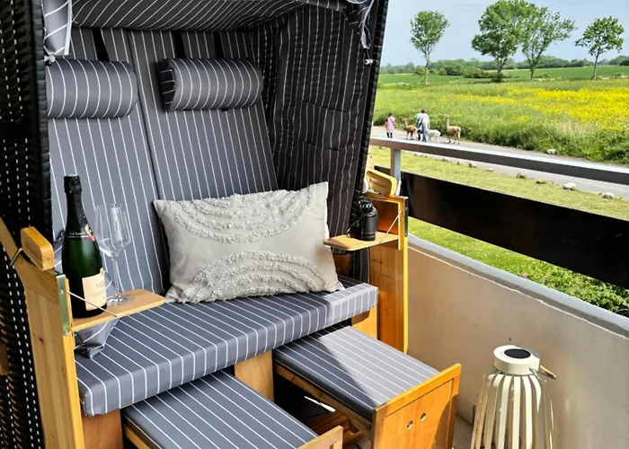 Quartier Strandblick Staberdorf - 2 Balkone Mit Meerblick